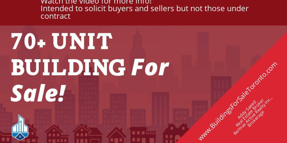 Apartment Building Over 20 Units Buildings for Sale in Toronto